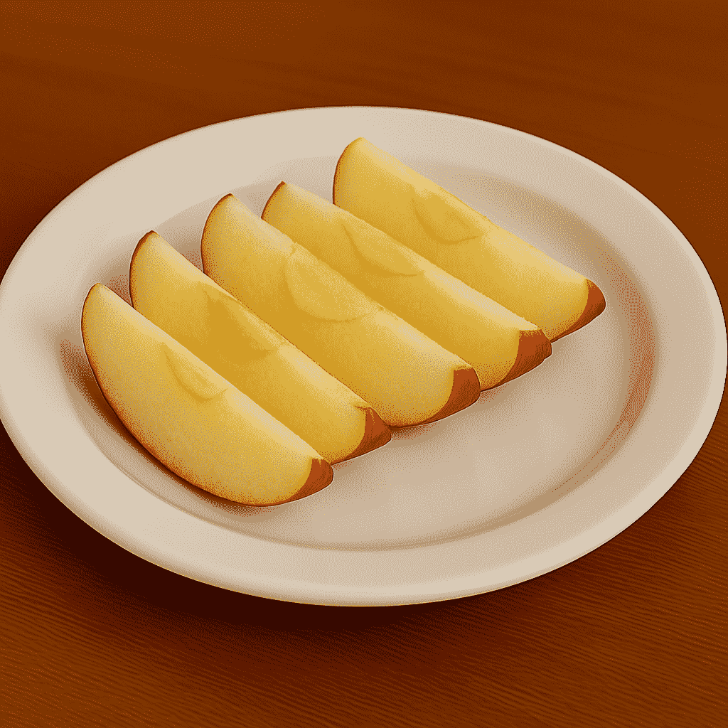 Apple slices